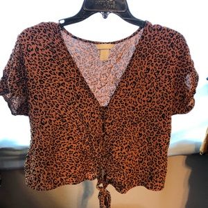 Leopard Top